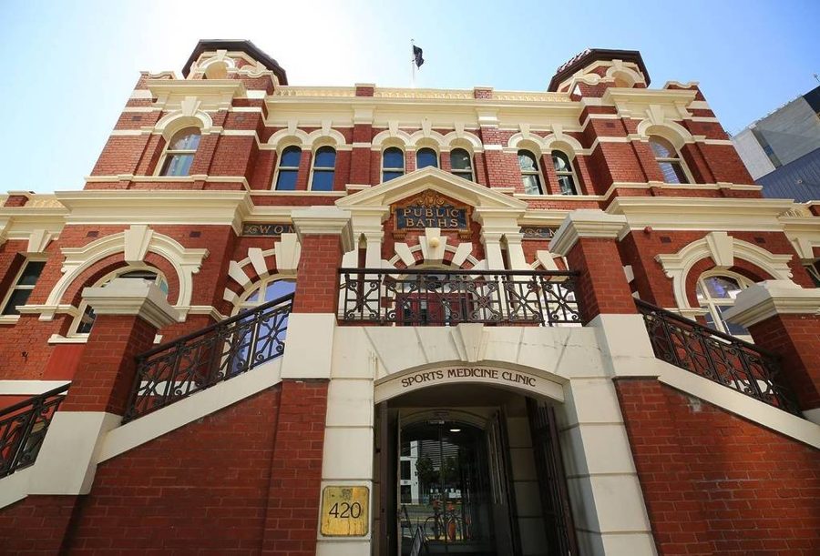 Melbourne City Baths on Swanston Street