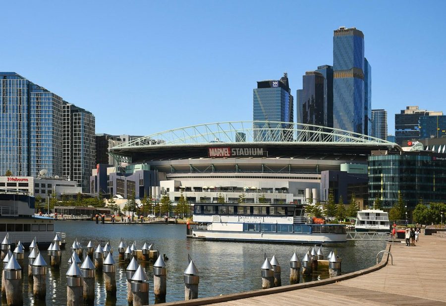 Victoria Harbour and Marvel Stadium, Docklands